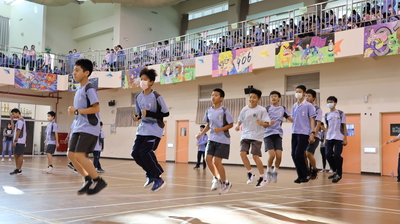 112學年度SH150健康促進七年級班際跳繩競賽