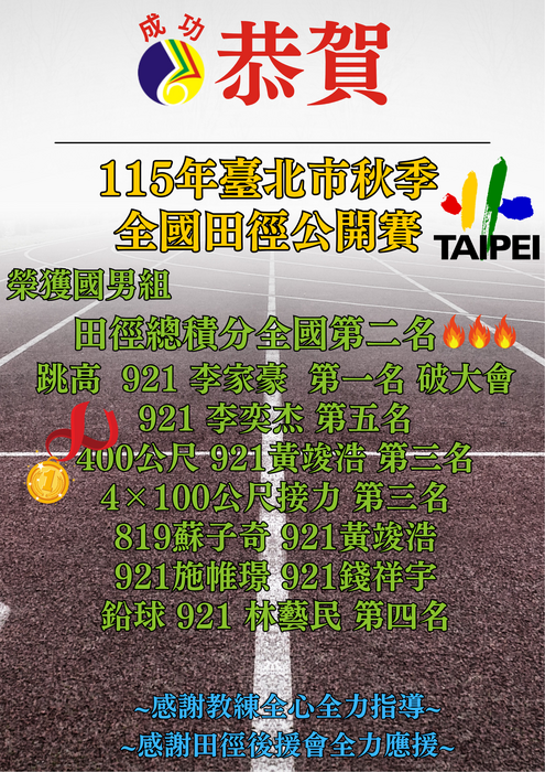 115秋季賽田徑1