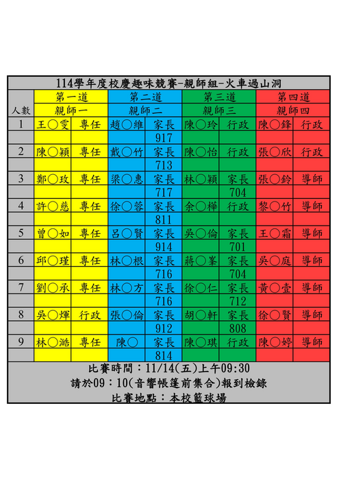 親師組_趣味競賽名單(公告)圖片