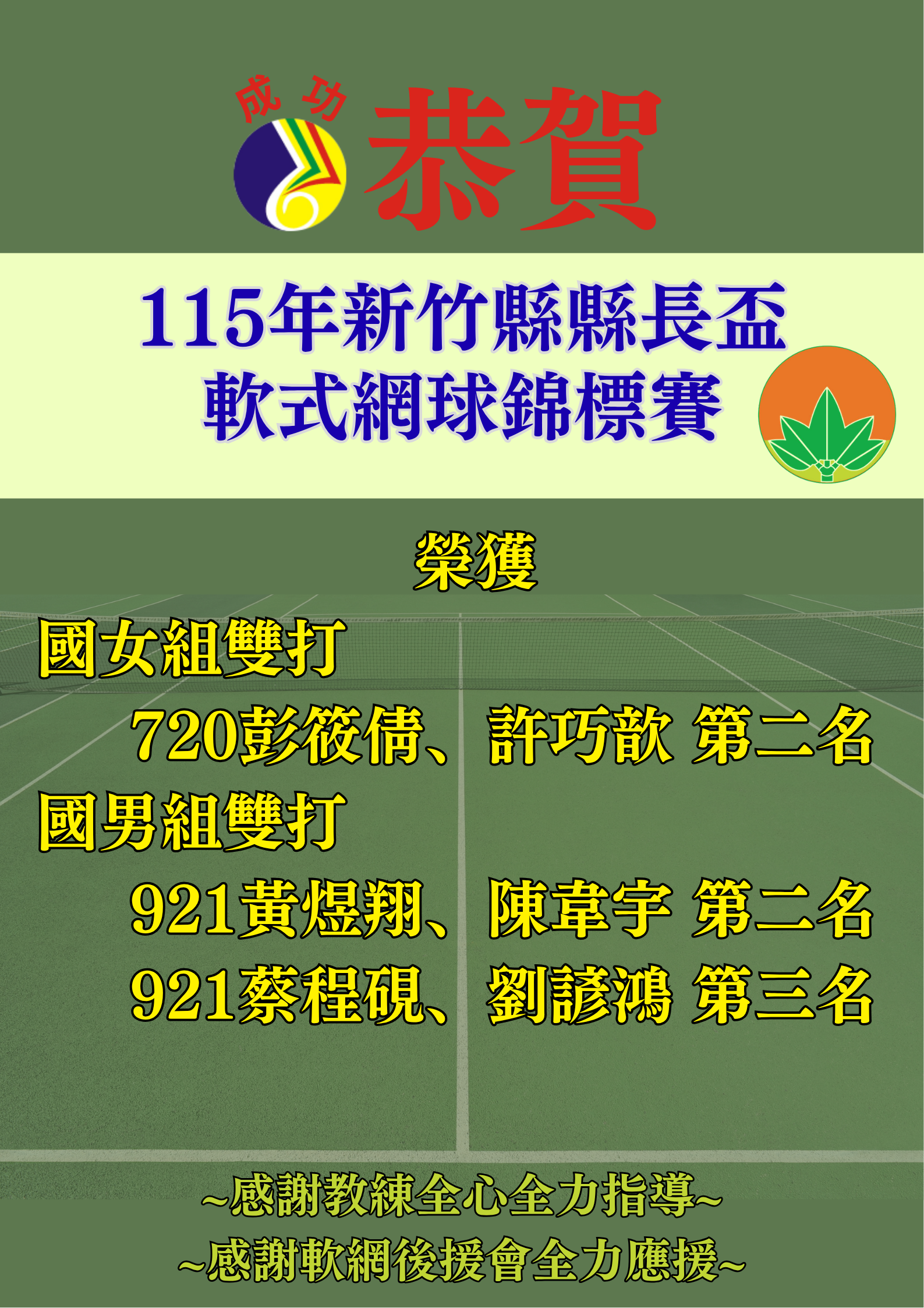 115縣長盃軟網